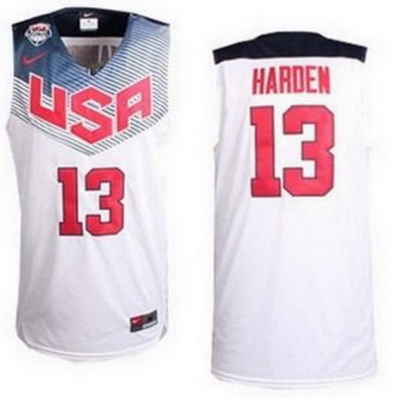 canotte basket james harden 13 nba usa 2014 bianca