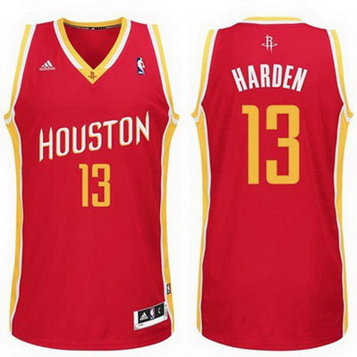 canotta basket james harden 13 retro houston rockets rosso