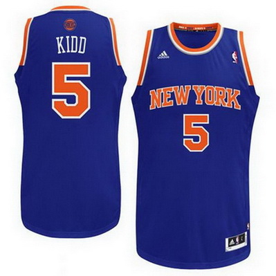 canotta uomo jason kidd 5 new york knicks rev30 blu