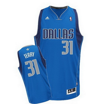 maglia jason terry 31 dallas mavericks rev30 blu