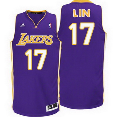 maglia jeremy lin 17 los angeles lakers rev30 porpora