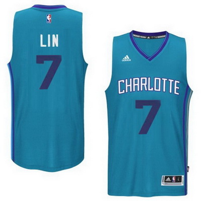 canotta uomo jeremy lin 7 2016 charlotte hornets blu