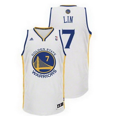 canotta jeremy lin 7 golden state warriors rev30 bianca