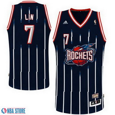 canotta nba jeremy lin 7 houston rockets classico blu