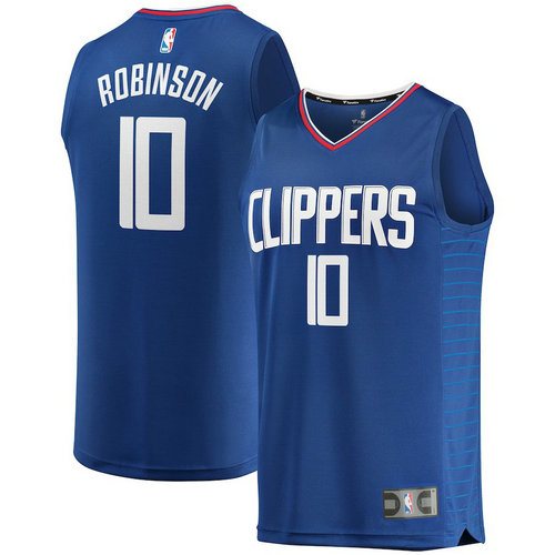 canotta nba Jerome Robinson 10 2018-2019 los angeles clippers blu