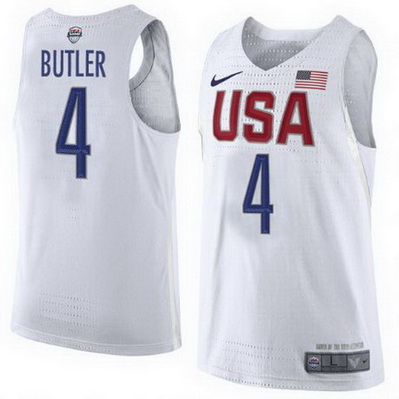 maglia basket jimmy butler 4 nba usa olimpiadi 2016 bianca