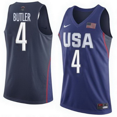 canotta uomo jimmy butler 4 nba usa olimpiadi 2016 blu