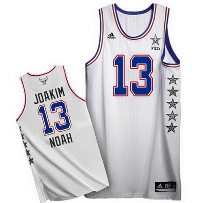 canotte basket joakim noah 13 nba all star 2015 bianca