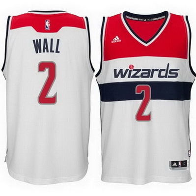 maglia nba john wall 2 2015 washington wizards bianca