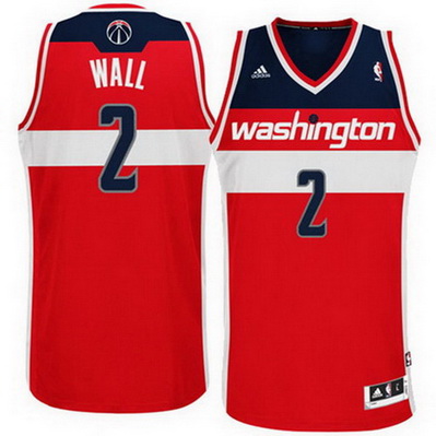 maglia uomo john wall 2 washington wizards rev30 rosso