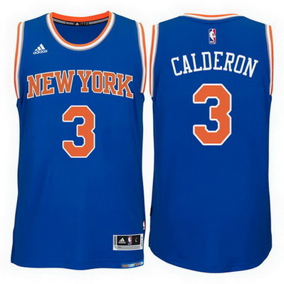 maglia nba jose calderon 3 2015 new york knicks blu