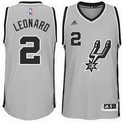 maglia kawhi leonard 2 2015 san antonio spurs grigio