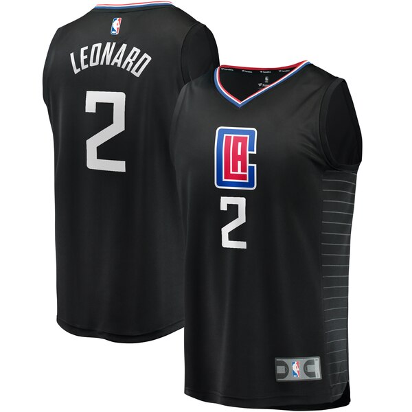 canotta nba Kawhi Leonard 2 2020 los angeles clippers nero