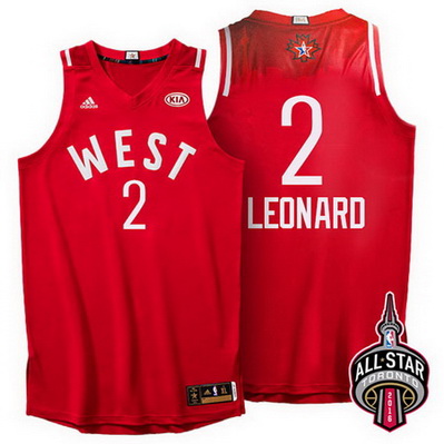 canotte uomo kawhi leonard 2 nba all star 2016 rosso