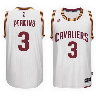 maglia basket kendrick perkins 3 2015 cleveland cavaliers bianca