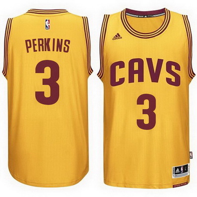 canotta nba kendrick perkins 3 2015 cleveland cavaliers giallo