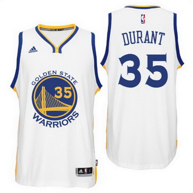 maglia basket kevin durant 35 2016 golden state warriors bianca