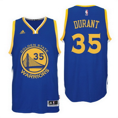 canotta nba kevin durant 35 2016 golden state warriors blu