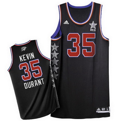 maglie basket kevin durant 35 nba all star 2015 nero