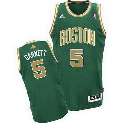 canotta basket kevin garnett 5 boston celtics rev30 d'oro