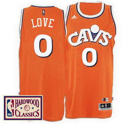 maglia kevin love 0 2017 cleveland cavaliers arancia