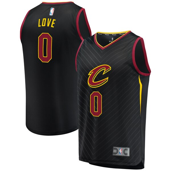 canotta nba kevin love 0 2020 cleveland cavaliers nero