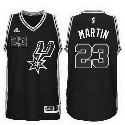 maglia basket kevin martin 23 2016 san antonio spurs nero