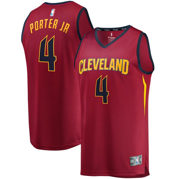 maglia basket Kevin Porter Jr. 4 2019-2020 cleveland cavaliers rosso