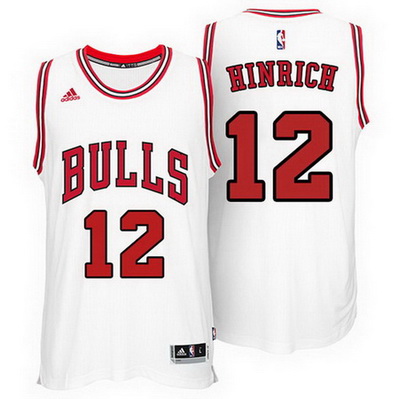 maglia nba kirk hinrich 12 2016 chicago bulls bianca