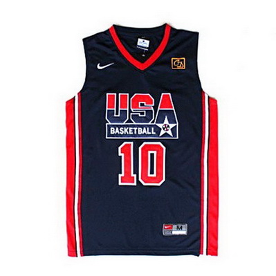 canotte uomo kobe bryant 10 nba usa 1992 blu