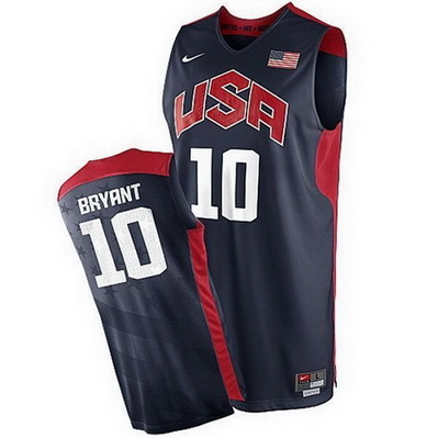 canotte basket kobe bryant 10 nba usa 2008 blu