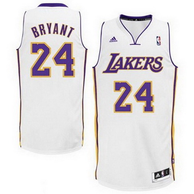 maglia uomo kobe bryant 24 los angeles lakers rev30 bianca