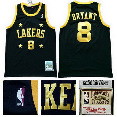 maglia nba kobe bryant 8 4 estrella retro los angeles lakers nero