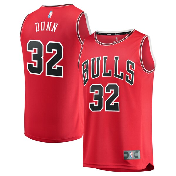 canotta basket Kris Dunn 32 2020 chicago bulls rosso
