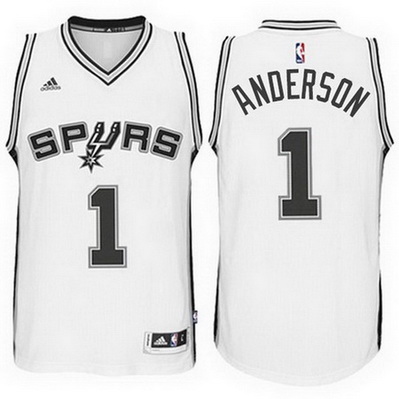 canotta basket kyle anderson 1 2015 san antonio spurs bianca