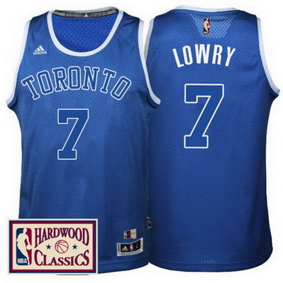 maglia basket kyle lowry 7 2017 toronto raptors blu