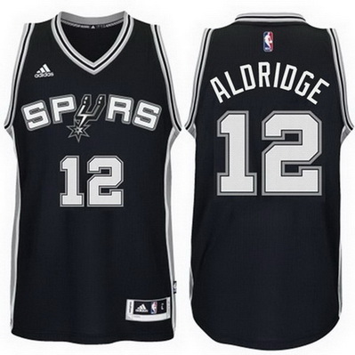 maglia basket lamarcus aldridge 12 2015 san antonio spurs nero