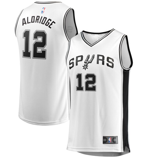 maglia nba LaMarcus Aldridge 12 2019-2020 san antonio spurs bianca