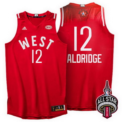 maglia uomo lamarcus aldridge 12 nba all star 2016 rosso