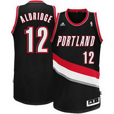 canotta lamarcus aldridge 12 portland trail blazers rev30 nero