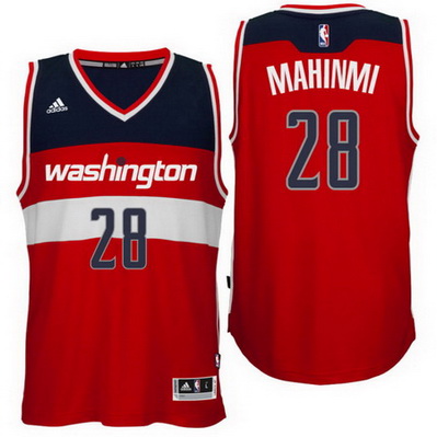 maglia basket ian mahinmi 28 2016 washington wizards rosso