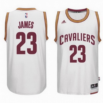 maglia lebron james 23 2015 cleveland cavaliers bianca