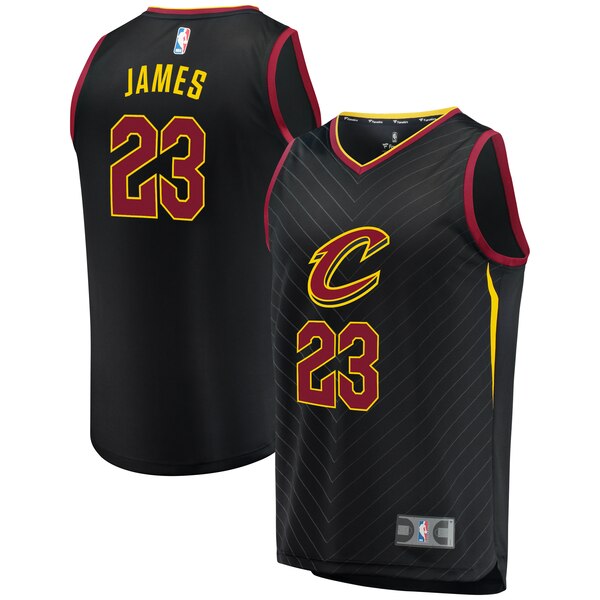 canotta lebron james 23 2020 cleveland cavaliers nero