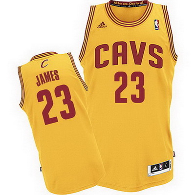 canotta lebron james 23 cleveland cavaliers rev30 giallo