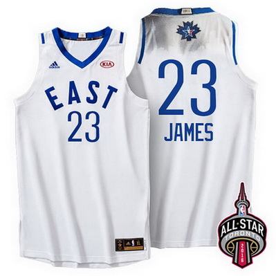 canotte basket lebron james 23 nba all star 2016 bianca