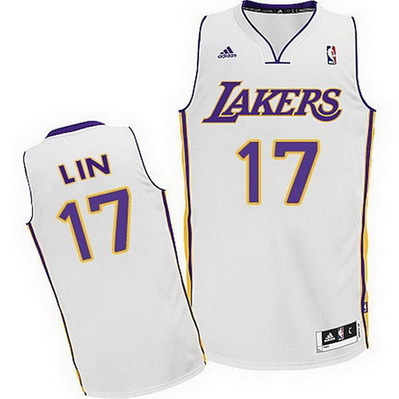 maglia los angeles lakers bambino jeremy lin 17 bianca