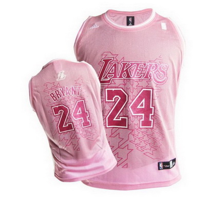 canotte basket donne los angeles lakers kobe bryant 24 rosa