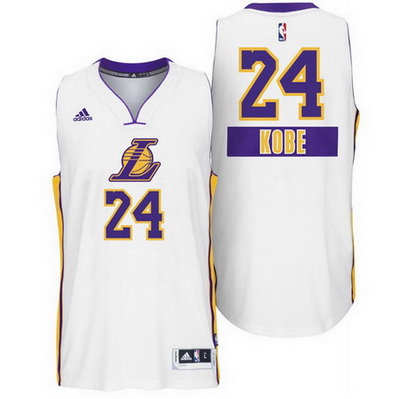 maglie basket los angeles lakers natale 2014 kobe bryant 24 bianca