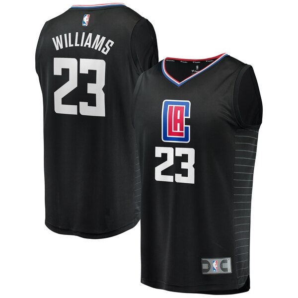 maglia nba lou williams 23 2020 los angeles clippers nero