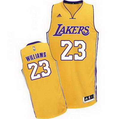 maglia nba lou williams 23 los angeles lakers giallo